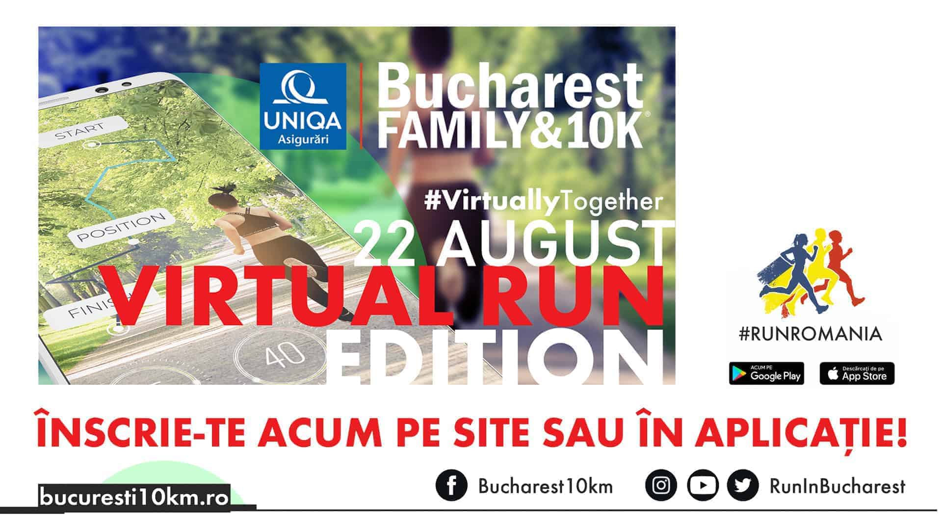 bucharest family and 10k 2020 virtual run